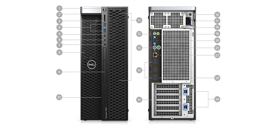 Dell-Precision-5820-PCI-Port